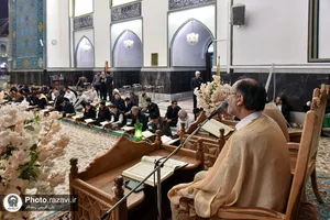 جلسه سنتی قرآن کریم در مسجد گوهرشاد