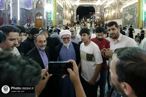 تشرف تولیت آستان قدس رضوی به حرم مطهر امام حسین(علیه&zwnj;السلام)