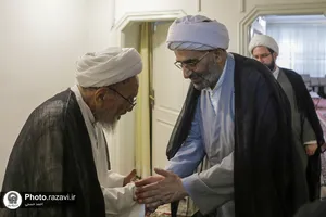 دیدار کارگروه مدرسه تابستانی دارالعلم با علما در مشهد-1