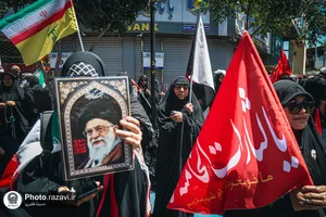 تشییع پیکر رهبر شهید انقلاب در مشهد مقدس-3