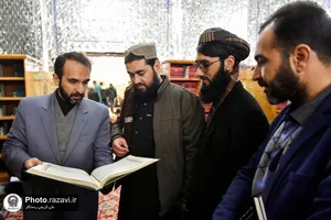 بازدید مسئولین اداره میراث فرهنگی و گردشگری هرات افغانستان از حرم مطهر رضوی