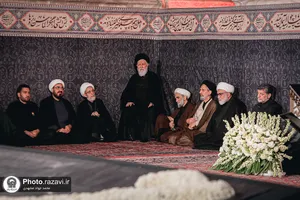 آئین خطبه&zwnj;خوانی شب عاشورا در حرم مطهر رضوی