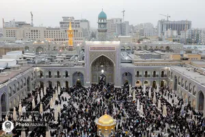 نخستین نقاره نوازی ماه ربیع الاول در حرم مطهر رضوی