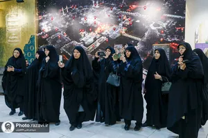 بازدید پرسنل معاونت پرورشی آموزش و پرورش از خدمات آستان قدس رضوی