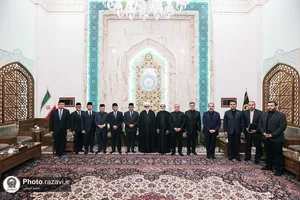 دیدار هیئت بلندپایه کشور اندونزی با تولیت آستان قدس رضوی