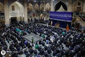  عزاداری ایام پایانی ماه صفر در حرم مطهر رضوی-2 