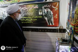 دیدار تولیت آستان قدس رضوی با خانواده شهدا در کرمان