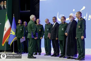 مراسم تکریم و معارفه فرمانده سپاه امام رضا علیه&zwnj;السلام