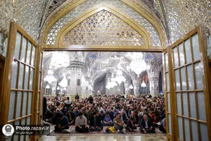 مراسم &laquo;استغاثه&raquo; در حرم مطهر رضوی