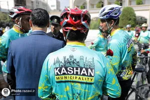 تشرف رکاب زنان کاشانی به حرم مطهر رضوی