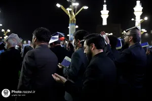 مراسم احیا شب بیست و سوم ماه مبارک رمضان در حرم مطهر رضوی - 2