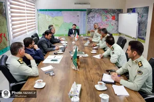شورای اداری یگان حفاظت با حضور قائم مقام تولیت آستان قدس رضوی