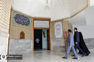 تشرف سرکنسول ترکیه در مشهد به حرم مطهر رضوی