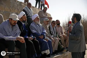 حضور تولیت آستان قدس رضوی در مناطق عملیاتی هشت سال دفاع مقدس