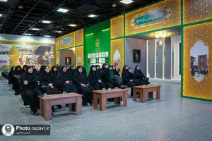 بازدید خواهران خدمه حرم مطهر رضوی از بخش&zwnj;های مختلف حرم امام رضا علیه&zwnj;السلام