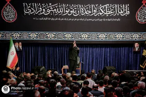 مراسم عزاداری دهه آخر ماه صفر در رواق امام خمینی (ره) حرم مطهر رضوی