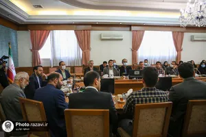 نشست صمیمی قائم مقام با کارکنان مرکز فناوری اطلاعات آستان قدس رضوی