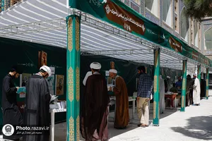 اعتکاف علمی طلاب در مدرسه تابستانی دارالعلم حرم مطهر رضوی-1