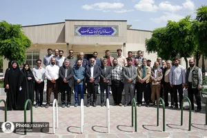 بازدید مسئولان روابط عمومی&zwnj;های آستان از موقوفات ملک در چناران