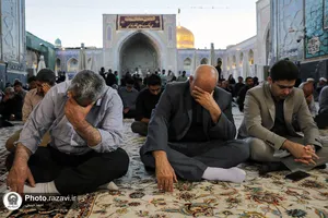 مراسم بزرگداشت شهید کامیاب در حرم مطهر رضوی