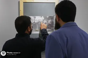 نمایشگاه عکس و اسناد &laquo;در جواهرنشان ضریح فولادی&raquo;