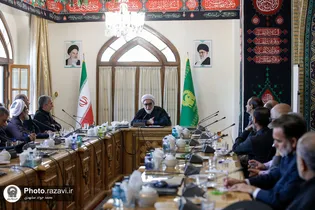 دیدار جمعی از آزادگان استان خراسان با تولیت آستان قدس رضوی