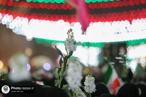 حال و هوای حرم مطهر رضوی در شب میلاد امام جواد علیه السلام