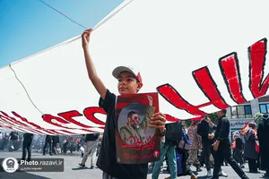 تشییع پیکر رهبر شهید انقلاب در مشهد مقدس-4