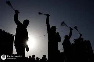 عزاداری روز شهادت حضرت رسول و امام حسن مجتبی علیهم&zwnj;السلام در حرم مطهر رضوی