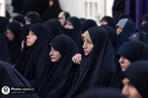 حضور تولیت آستان قدس رضوی در جمع طلاب مکتب نرجس