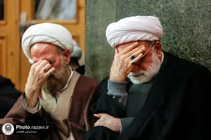 عزاداری روز شهادت امام کاظم علیه&zwnj;السلام در حرم مطهر رضوی