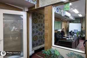 حضور جانشین معاون تبلیغات اسلامی حرم مطهر رضوی در سامانه 138