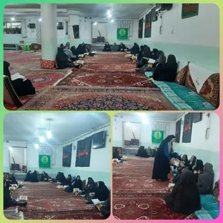 برگزاری جلسه‌ ختم انعام برای سلامتی حضرت‌ ولیعصر در شهر شندآباد