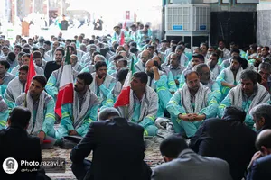 بدرقه کاروان &laquo;خدام&zwnj;الحسین علیه&zwnj;السلام&raquo;
