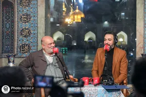 حضور مدیران سازمان صدا و سیما در چایخانه کوثر