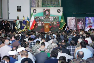 بزرگداشت چهلمین روز شهادت امیر سپهبد «سیدعبدالرحیم موسوی» در حرم مطهر رضوی
