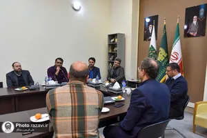 دیدار معاون فرهنگی و توسعه وزارت ورزش و جوانان با مدیران رسانه&zwnj;ای آستان قدس رضوی