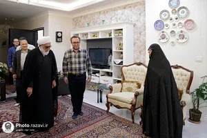 دیدار تولیت آستان قدس رضوی با خانواده شهیدان و ایثارگران
