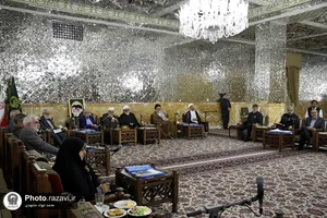 جلسه هیئت امنای حرم مطهر رضوی