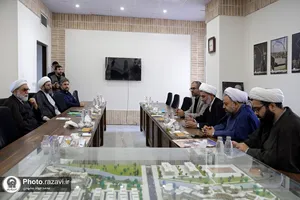 بازدید تولیت آستان قدس رضوی از پروژه مجتمع تربیتی آموزشی حضرت مهدی(عج)
