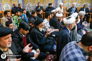 مجلس ترحیم حجت الاسلام والمسلمین سید جعفر طباطبایی در دانشگاه علوم اسلامی رضوی