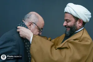 دیدار خدام حرم مطهر رضوی با سفیر ایران در لبنان