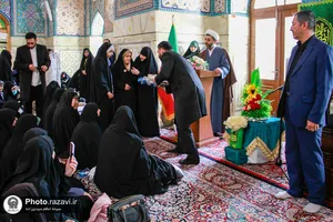 مراسم جشن میلاد حضرت علی(علیه&zwnj;السلام) در رواق نجمه خاتون