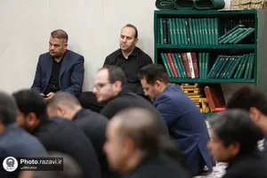 مراسم عزاداری دهه اول محرم در ساختمان ثامن