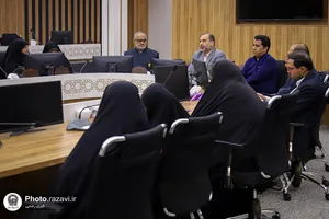 بازدید کارکنان آستان قدس رضوی از زائرسرای رضوی
