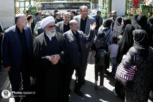 بازدید تولیت آستان قدس رضوی از مواکب دهه آخر صفر