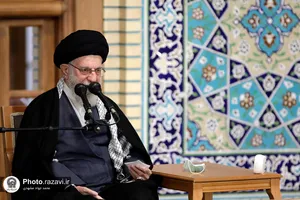 سخنرانی نوروزی رهبر معظم انقلاب در حرم مطهر رضوی