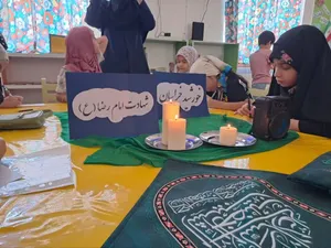محفل &laquo;خورشید خراسان&raquo; در نهاوند؛ جلوه&zwnj;ای از شعر و ادب کودکانه برای امام رضا (ع) + تصاویر