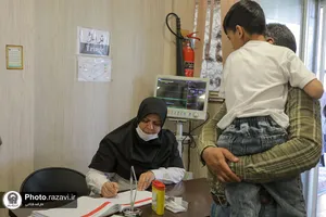 خدمات دارالشفای امام در مراسم سال تحویل