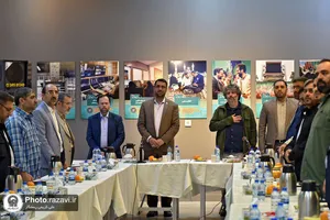 دیدار معاون سیمای سازمان صداوسیما با مدیر مرکز ارتباطات آستان قدس رضوی